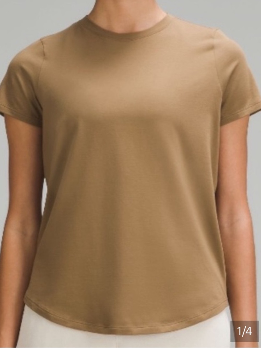 NWT lululemon Love Tee Short Sleeve Crew Neck Tee in Allspice 10